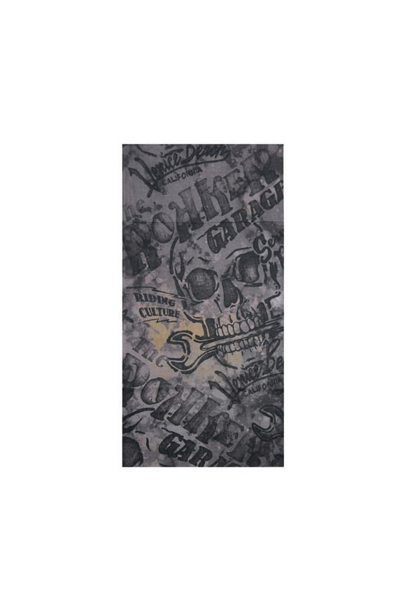 Classic Black Face Mask SPF 30 Head Scarf Elastic Bandana Protection Sun