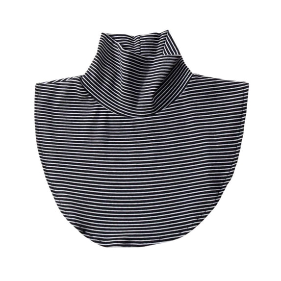 QHUDLV LIUZHIPENG Women Cotton Turtleneck Fake Collar Half Top Shirts Blouse Inserts Neck Dickey Warmer False Turtleneck Neck Cover for Women and Men