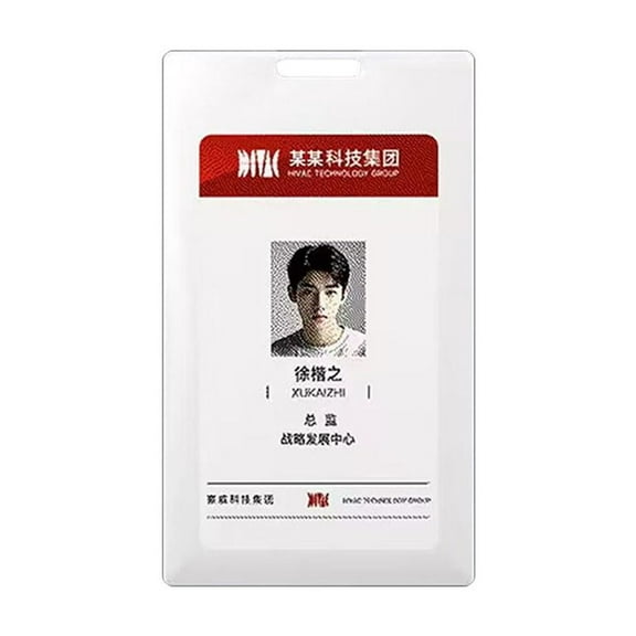 QHUDLV Custom E-Ink Display ID Badge - Personalized Name Badge with NFC, Reusable Electronic Nameplate for Business Meetings & Corporate Events