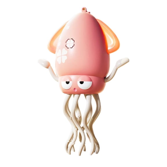 QHUDLV Dancing Tentacle Octopus Toy, Light‑Up Crawling Robot, Fun Interactive Gift