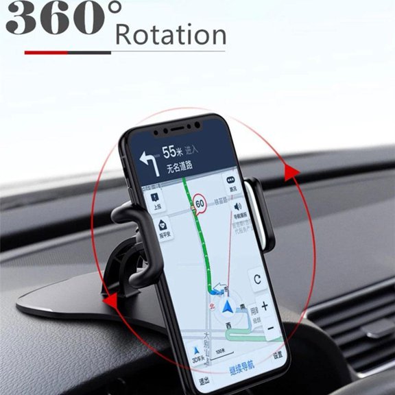 QHUDLV Dashboard GPS Bracket,Mobile Phone Holder,HUD Car Accessory