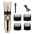 thumbnail image 1 of QHUDLV Dog Grooming Kit Clippers,Dog Shaver Clippers,Pet Hair Thick Coats Clippers Trimmers Set,Low Noise Rechargeable Cordless Electric Quiet Hair Clippers Set for Dogs Cats Pets I3J6, 1 of 6