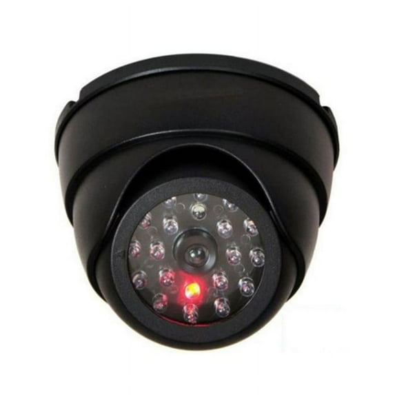 QHUDLV Dummy Fake Surveillance Security CCTV Dome Camera with Hot Real LED N0T3 GTR6