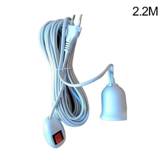 QHUDLV E27 suspended universal screw lamp with wire head S8A9