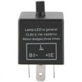 thumbnail image 1 of QHUDLV Electronic LED Adjustable Flasher Relay For Turn Blinker Light, 1 of 9