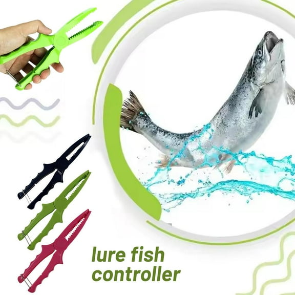 QHUDLV Fishing Pliers Abs Plastic Fish Clamp Grip Catch Release Fish Pliers Fishing Tool Body Tongs J8j3 Scissors