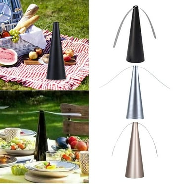 2-Pack Outdoor Fly Fan - Battery Powered Table Fan For Food Protection At Parties & Picnics