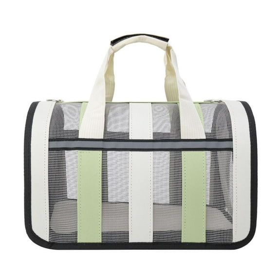 QHUDLV Foldable Pet Carrier, Small Medium Dog Cat Travel Bag, Portable Puppy Transport Box