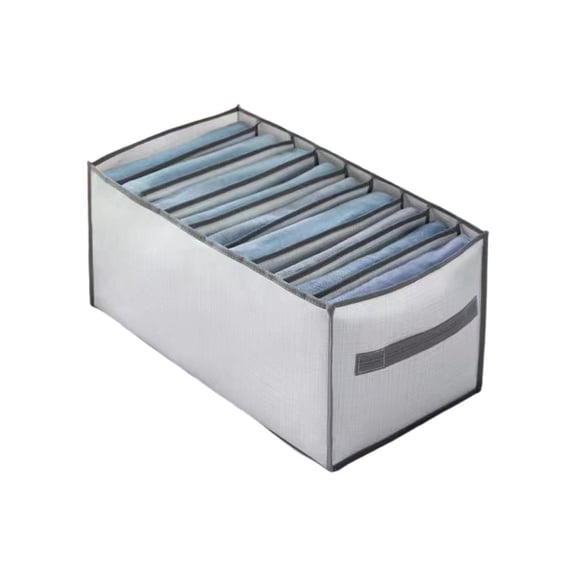 QHUDLV Wardrobe Clothes Organizer,Foldable Drawer Dividers,Closet Storage Boxes