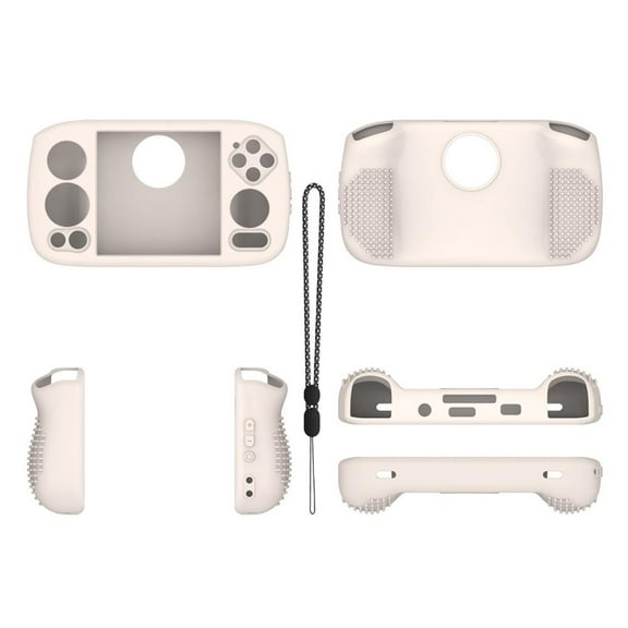 QHUDLV For ANBERNIC RG Cube Handheld Game Console Silicone Protective Case Soft Sh