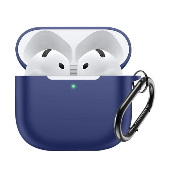 QHUDLV For Apple AirPods 4, Shockproof Silicone Soft TPU Earphone Case Cover AccessUK