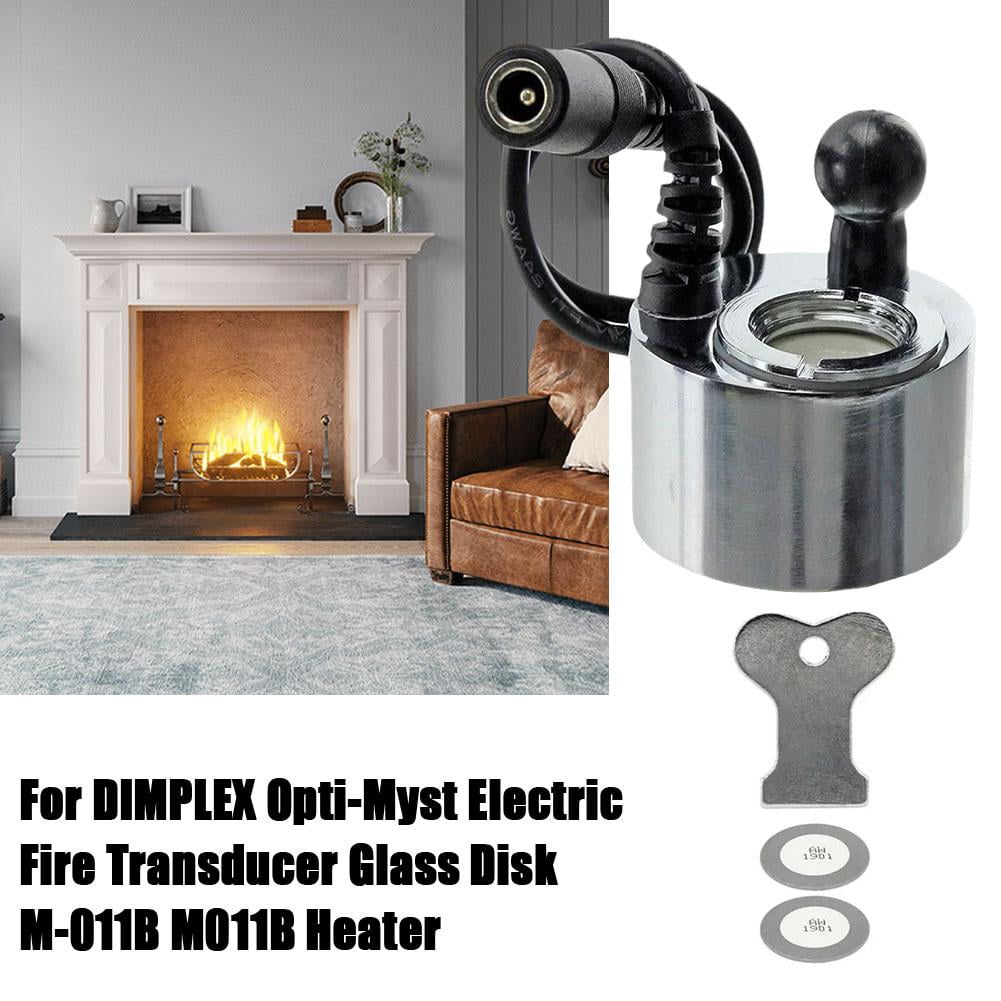 QHUDLV For DIMPLEX Opti-Myst Electric Fire Transducer Glass Disk M-011B ...