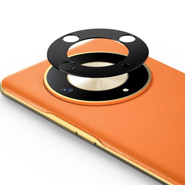 QHUDLV For Honor Magic 6 Pro Tough Aluminium Protection Metal Camera Lens Protecto N д