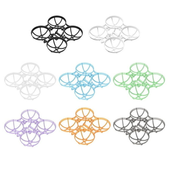 QHUDLV For Meteor75 FPV Drone Frame Light With Micro Canopy For BETAFPV II Brushless Whoop Frame Accessories Air65