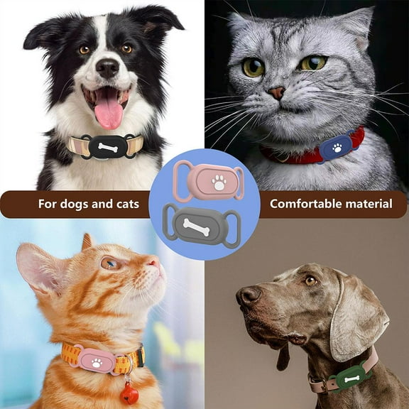 QHUDLV Galaxy Smart Tag Tracker,Anti-Lost Silicone Protective Cover for Pet Leash and More