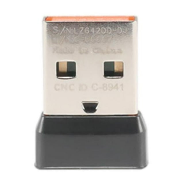 Qhudlv hotusb wireless dongle receiver adapter for logitech mouse