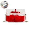 thumbnail image 1 of QHUDLV Handmade DIY Knitting & Crochet Handbags Kit, Mesh Plastic Canvas Kit for Shoulder Bags, Crossbody Bags,Woven Material Bag, 1 of 9