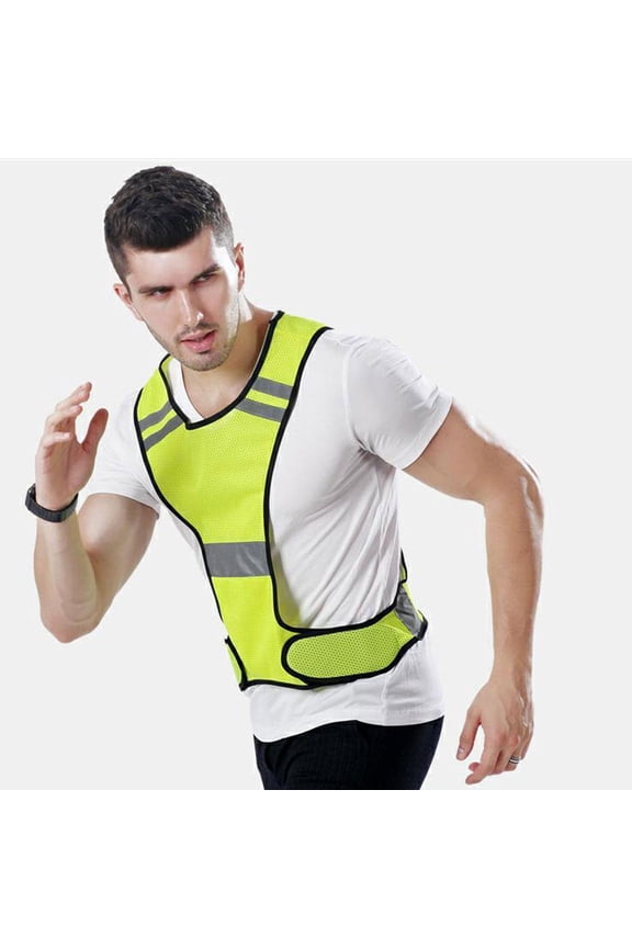 High Visibility Reflective Safety Fluorescent Mesh T1 Running D4P6 New GTR7