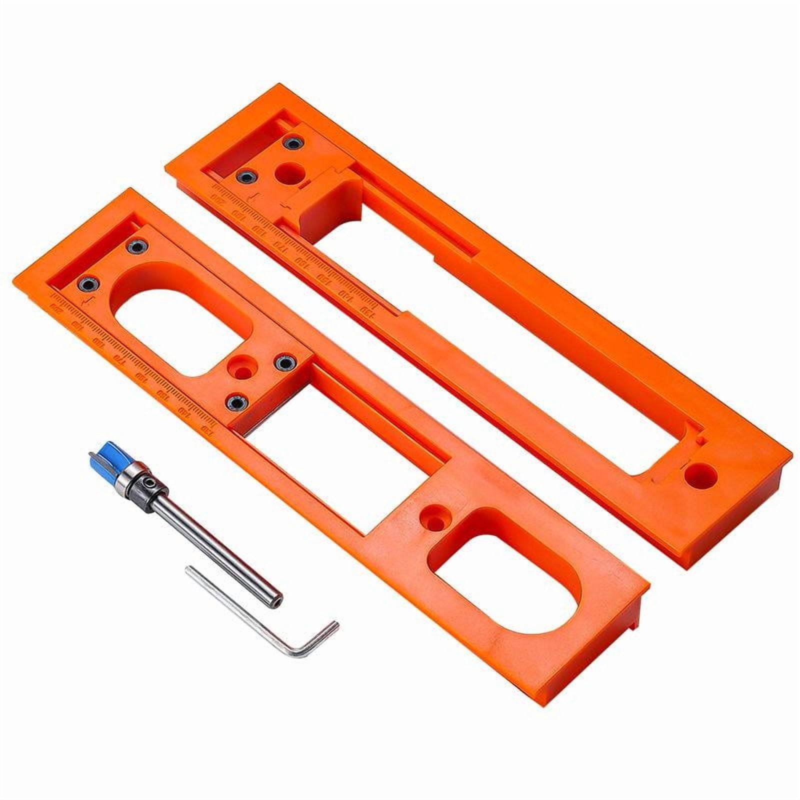 QHUDLV Hinge Mounting Template Kit, Router Template for 3D Hinges ...