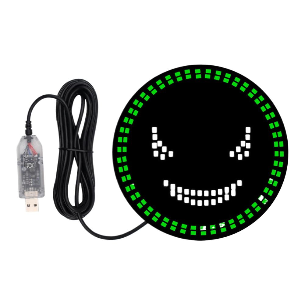QHUDLV LED Devil Eye Light for Car Window, Programmable APP-Controlled ...