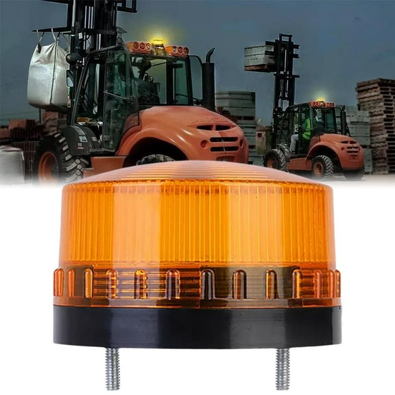 QHUDLV LED Strobe Beacon Light,12V Rotating Signal,Emergency Traffic Warning