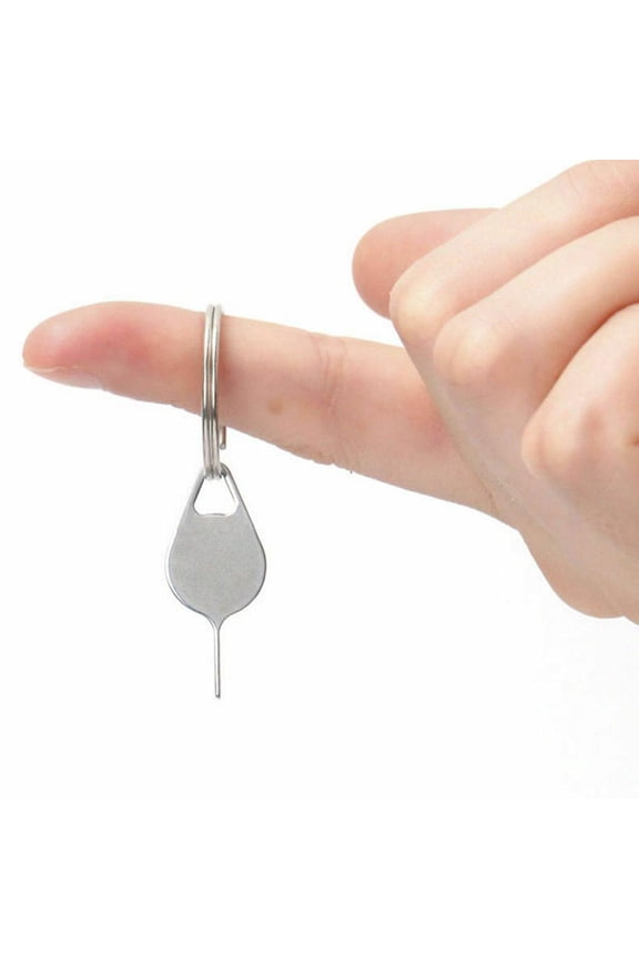 LLSUZY 1PCS Universal Sim Card Tray Removal Eject Pin Key Tool Stainless Steel Needle Opener For Mobile Phone Ejector Smartphone