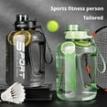 thumbnail image 1 of QHUDLV Large 85 OZ/ 2.5 L Water Bottle with Straw, Gym Water Bottle, Portable Handle, BPA Free, Eco-Friendly, Perfect for Sports and Fitness, Outdoor Sports, 1 of 9