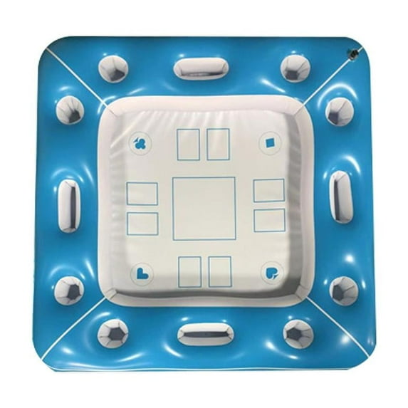 QHUDLV Large Floating Card Table for Pool, Waterproof Floating Pool ...