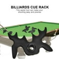 thumbnail image 1 of QHUDLV Lutiore Snooker Billiards Cue Rack Bridge Head Billiards Cross Antlers Rod Pool Rod Accessories Rack Black Cue Stick Frame Pole, 1 of 9