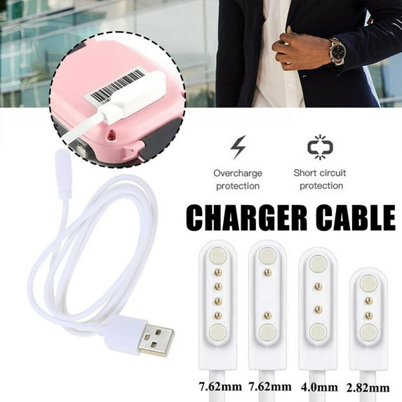 QHUDLV Magnetic Chargers Charging Cables 2Pin 4Pin Distance M8I2 w/ For Smart