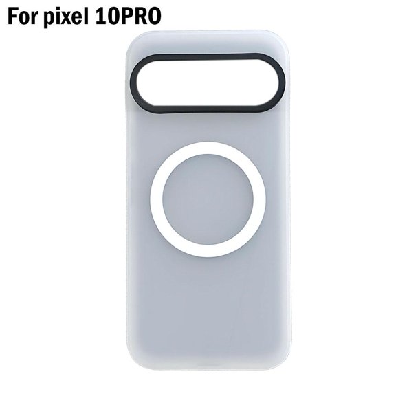 QHUDLV Magnetic Phone Case for Pixel 10, Shockproof Slim TPU Cover, Wireless Charging Protective Case for Daily Use