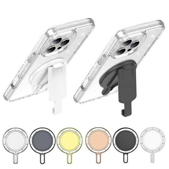 QHUDLV Magnetic Waist Clip Phone Holder,Multi Functional Belt Mount,Hands Free Secure Carry