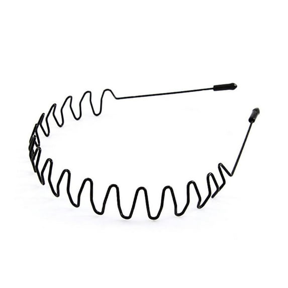 QHUDLV Men’s Wavy Hairband – Outdoor Sports Headband – Handsome Accessory
