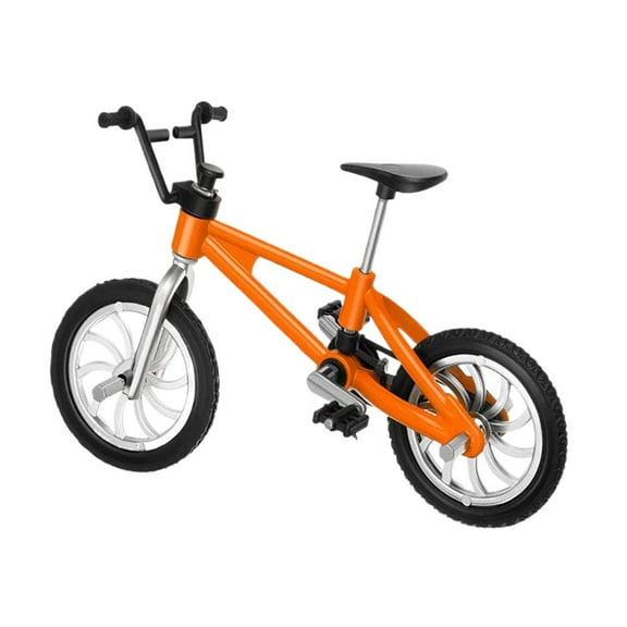QHUDLV Mini Finger Bikes, Miniature Mountain Model, Toys Ornament,Desktop Vehicles Diecast Gifts Raci Collection Alloy