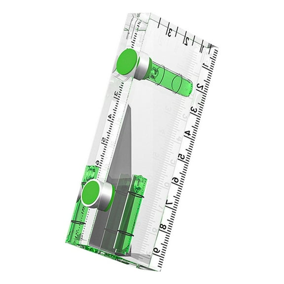 QHUDLV Mini High-Precision Level Ruler with Bubble Magnetic Spirit Level for Linear Tools S2O7 Thickening Measure Measureme