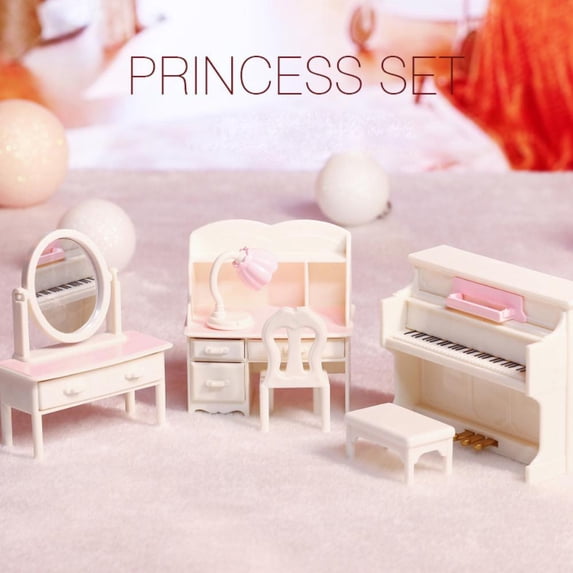 QHUDLV Miniature Furniture Accessories for Kids, Toy Kitchen Cooking Play Set, Creative Gift for Pretend Play and Home Decor