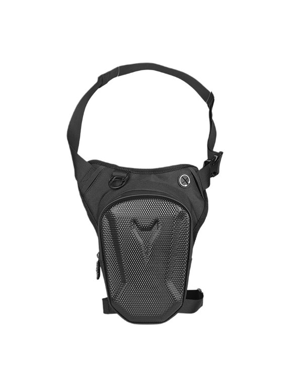 Motorcycle EVA Leg Thigh Waist Bag, Waterproof Riding Hip Pack, Outdoor Hard Shell Storage Pouch