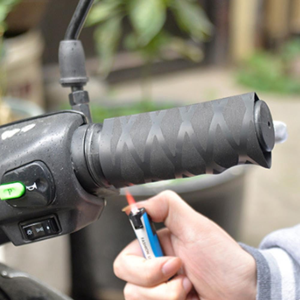 QHUDLV Motorcycle Handle Grip Covers,Compatible with Dirt Bikes,Heat Shrink Sleeve for Comfortable Riding