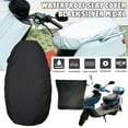 thumbnail image 1 of QHUDLV Motorcycle Rain Seat Cover,Universal Flexible,Waterproof Protection, 1 of 9