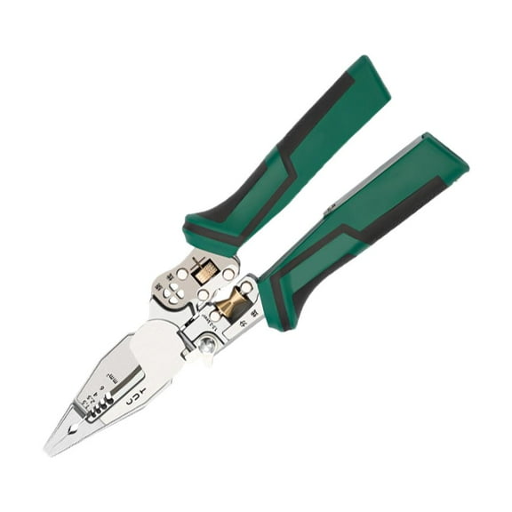 QHUDLV Multifunction Wire Stripper,9-in-1 Electrical Tool,Measurement Function