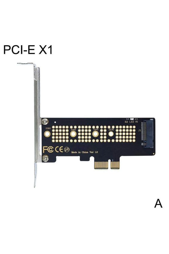 NVMe PCIe M.2 NGFF SSD to PCIe x1 Adapters card PCIex1 to M.2 Card with bra