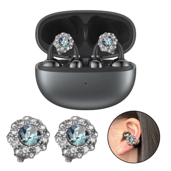 QHUDLV Open Earphone Fashionable Buckle - Creative Multipurpose Earphone Accessories