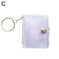 thumbnail image 1 of QHUDLV Clear PVC Small Picture Book Mini Photo Album Keychain Photos Key Chain For Christmas Banquet Gifts Wedding 1pcs/set Birthday, 1 of 5