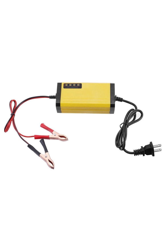 Portable 12V Motorcycle Battery Charger Trickle Maintainer M9P4