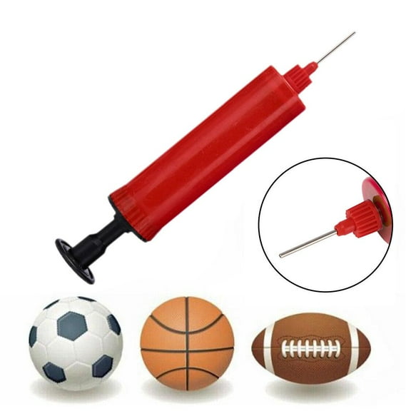 QHUDLV Portable Ball Pump, Reusable Plastic Hand Pump, Sports Ball Pump, Pump for Inflatables with Needle,Mini Hand Pumps for Sports Football Soccer Basketball Volleyball Accessories