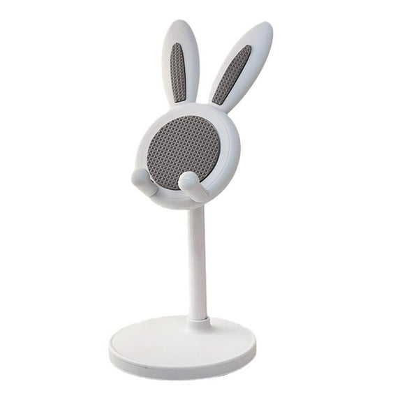 QHUDLV Portable Cute Bunny Phone Holder Desktop Rack Tablet Holder Stand Mobile