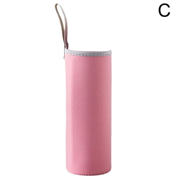 QHUDLV Portable Sport Water Bottle Cover Glass Bottle Case Pouch Camping Accessor S9