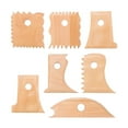 thumbnail image 1 of QHUDLV Pottery Foot Shaper Tools,7PCS Trimming Set,Clay Sculpting, 1 of 9