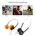 thumbnail image 1 of QHUDLV Retro Over‑Ear Wired Headphones,Hi‑Fi Stereo,Lightweight Vintage Design, 1 of 9