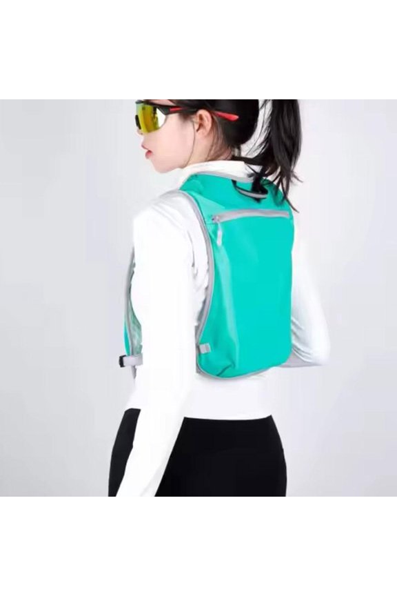 Running Vest Backpack,Unisex Running Vest With Phone Holder & Storage, Adjustable Chest Straps,Running Hydration Vest Lightweight & Breathable Running Backpack For Running Cycling Hiking